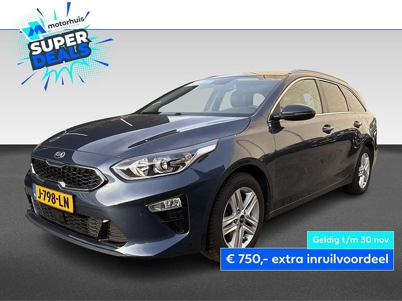 Blauw Gebruikt 2020 Kia Ceed Sportswagon Stationwagen | € 16.490 - Afbeelding 1/4