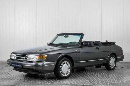 Grijs Gebruikt 1987 Saab 900 Cabriolet Cabriolet | € 13.900 - Afbeelding 1/4