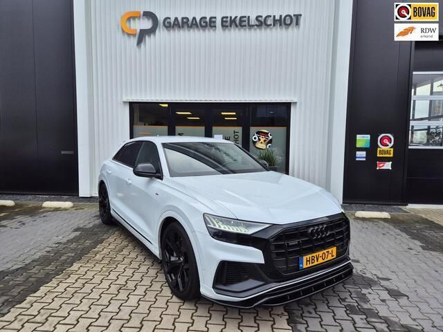 Wit Gebruikt 2021 Audi Q8 S-Line SUV | € 68.900 - Afbeelding 1/3