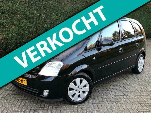 Zwart Gebruikt 2004 Opel Meriva Cosmo MPV | € 1.950 (Eerlijke prijs) - Afbeelding 1/4