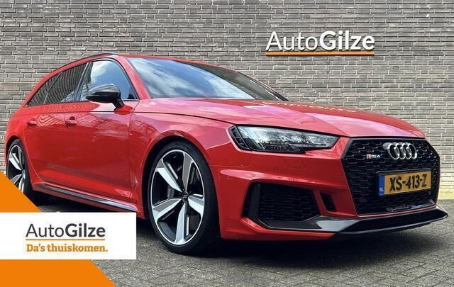 Rood Gebruikt 2017 Audi RS4 Comfort Stationwagen | € 59.945 - Afbeelding 1/4