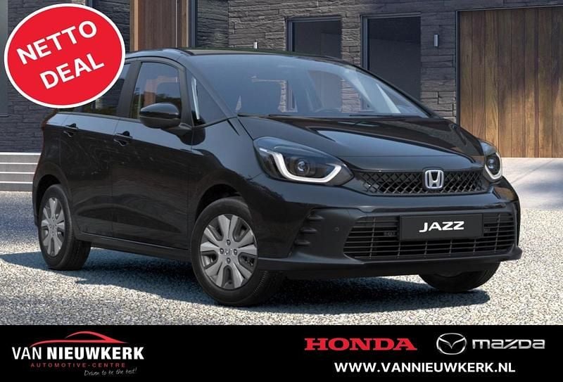 Zwart Nieuw 2025 Honda Jazz Elegance Hatchback | € 28.140 (Goede deal) - Afbeelding 1/1