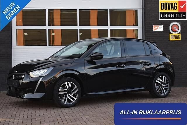 Zwart Occasion 2020 Peugeot 208 Allure Hatchback | € 14.900 (Eerlijke prijs) - Afbeelding 1/4