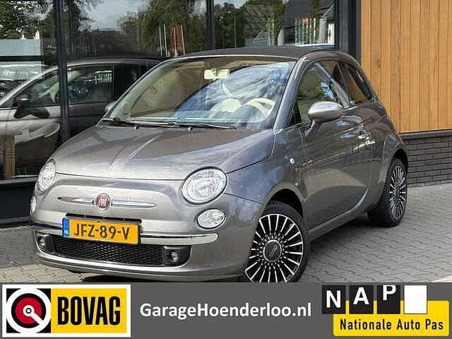 Grijs Gebruikt 2015 Fiat 500C Lounge Cabriolet | € 8.450 (Eerlijke prijs) - Afbeelding 1/4