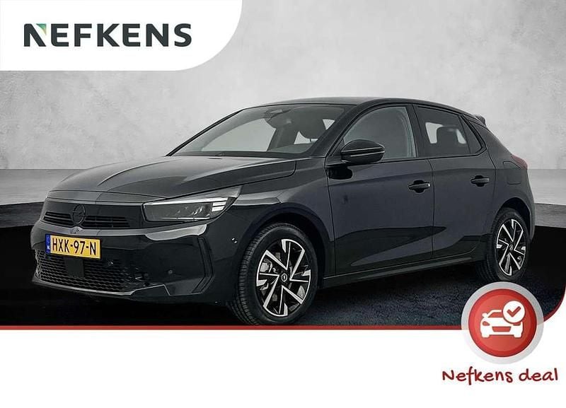 Zwart Nieuw 2025 Opel Corsa Hatchback | € 29.295 (Duur) - Afbeelding 1/4