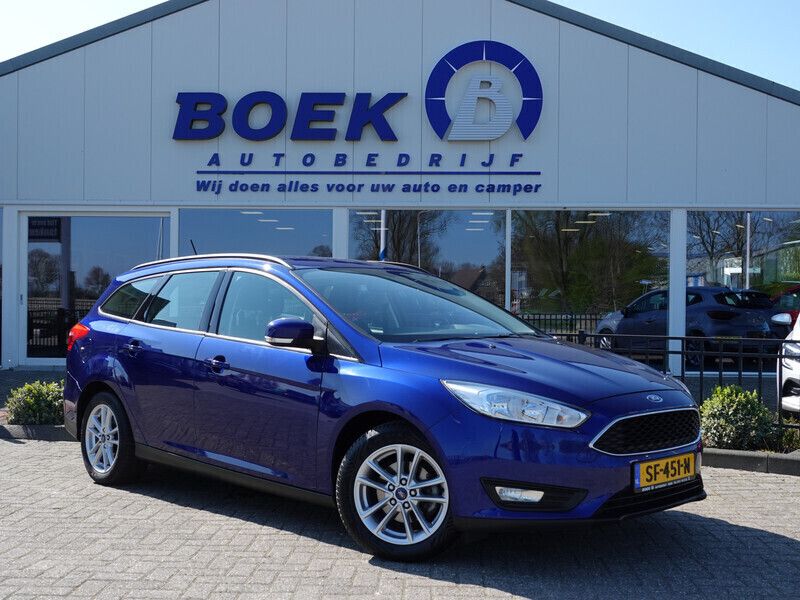 Blauw Gebruikt 2018 Ford Focus Stationwagen | € 12.840 (Goede deal) - Afbeelding 1/4