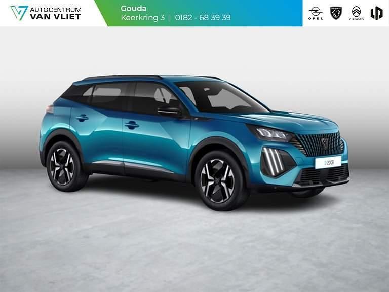 Bleu obsession (blauw metallic) Nieuw 2026 Peugeot e-2008 SUV | € 33.920 (Goede deal) - Afbeelding 1/4
