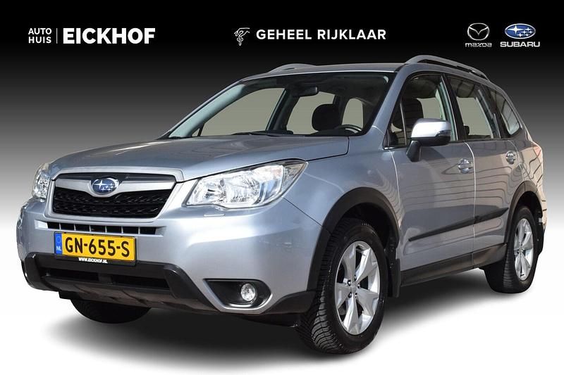 Grijs (metallic) Gebruikt 2015 Subaru Forester Comfort SUV | € 18.950 - Afbeelding 1/4