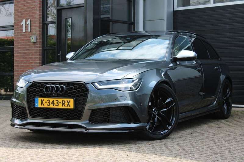 Grijs, metallic lak Gebruikt 2015 Audi RS6 Stationwagen | € 44.500 (Super prijs) - Afbeelding 1/4