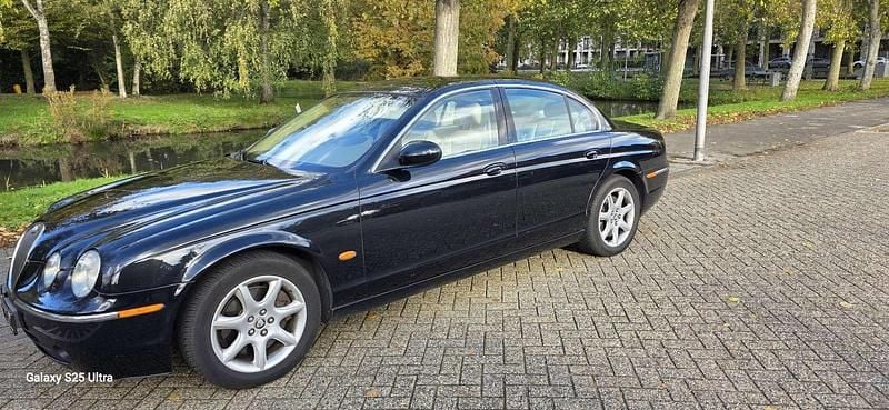 Zwart Gebruikt 2006 Jaguar S-Type S Sedan | € 3.800 (Goede deal) - Afbeelding 1/4