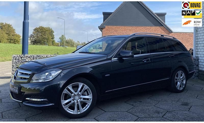 Grijs Gebruikt 2012 Mercedes C200 Avantgarde Stationwagen | € 12.945 (Duur) - Afbeelding 1/4