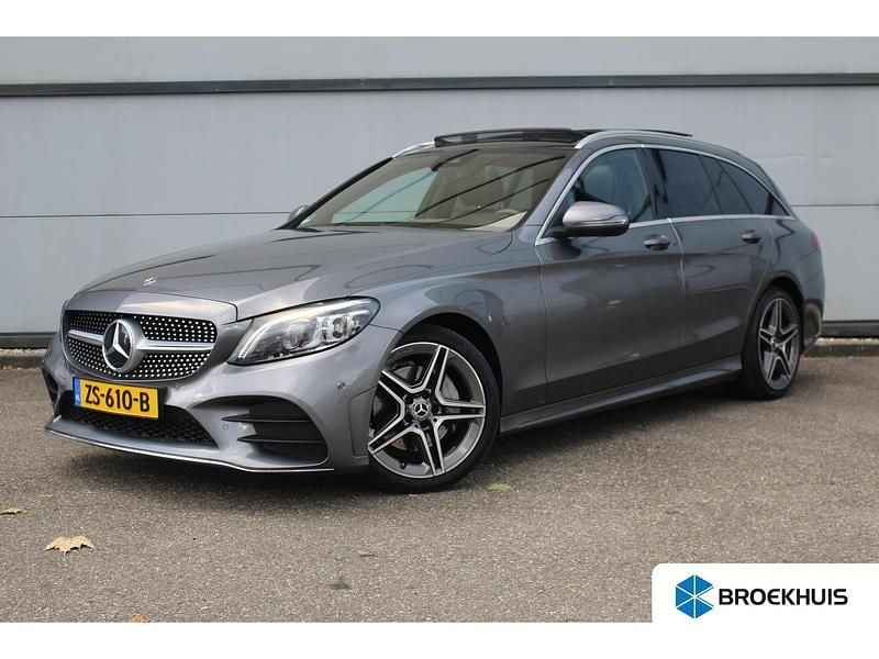 Grijs Gebruikt 2019 Mercedes C200 Business Stationwagen | € 29.845 (Iets duurder) - Afbeelding 1/4