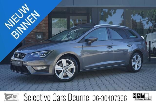 Grijs Gebruikt 2014 Seat Leon ST Business Stationwagen | € 13.900 (Eerlijke prijs) - Afbeelding 1/4