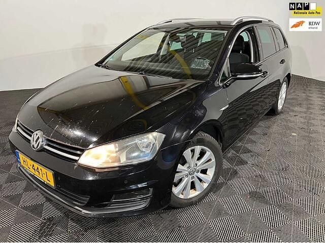 Occasion VW Golf VII Comfortline 116 PK (85 kW) 2015 Zwart (metallic) Stationwagen