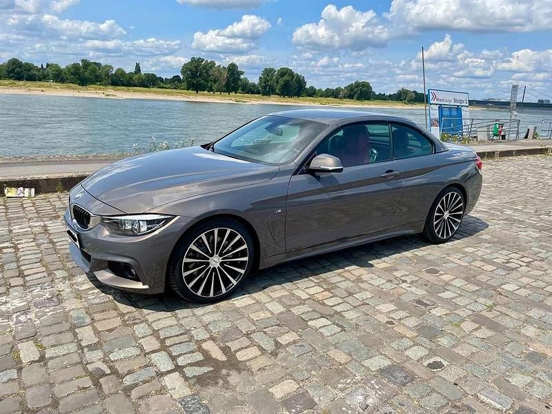 Grijs Gebruikt 2017 BMW 430 Cabriolet M Sport Cabriolet | € 29.500 (Eerlijke prijs) - Afbeelding 1/4