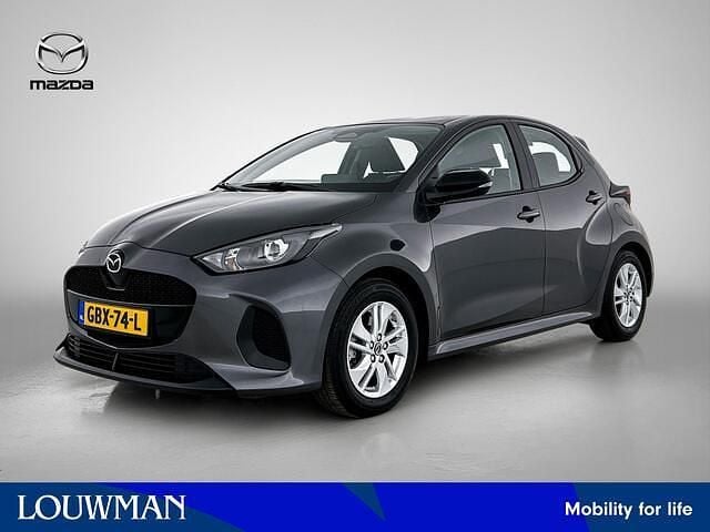 Grijs Gebruikt 2024 Mazda 2 Center-Line Hatchback | € 21.895 (Eerlijke prijs) - Afbeelding 1/4