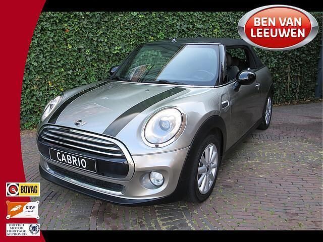 Grijs Gebruikt 2017 Mini Cooper Cabriolet Chili Cabriolet | € 19.450 (Eerlijke prijs) - Afbeelding 1/4