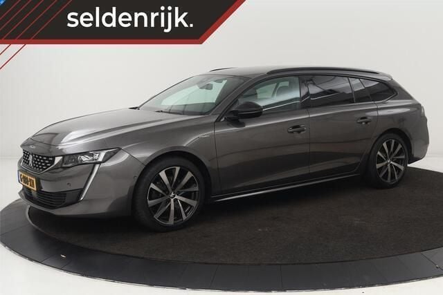 Grijs, metallic lak Gebruikt 2020 Peugeot 508 GT-line Stationwagen | € 16.900 (Super prijs) - Afbeelding 1/4