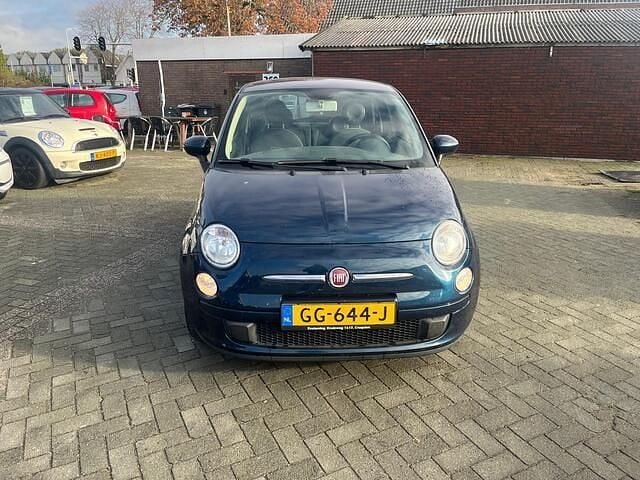 Blauw Gebruikt 2015 Fiat 500 Pop Hatchback | € 6.450 (Eerlijke prijs) - Afbeelding 1/2