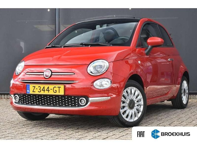 Rood Gebruikt 2024 Fiat 500C Dolcevita Cabriolet | € 18.400 (Eerlijke prijs) - Afbeelding 1/4