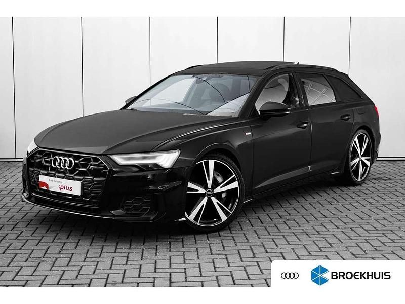 Zwart Gebruikt 2024 Audi A6 S-Line Stationwagen | € 55.845 (Eerlijke prijs) - Afbeelding 1/4