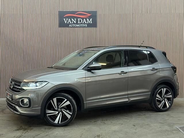 Grijs Occasion 2021 VW T-Cross R-line SUV | € 19.900 (Goede deal) - Afbeelding 1/4
