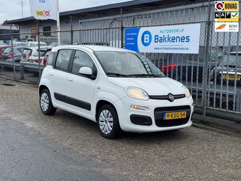 Wit Gebruikt 2013 Fiat Panda Hatchback | € 3.445 (Eerlijke prijs) - Afbeelding 1/3