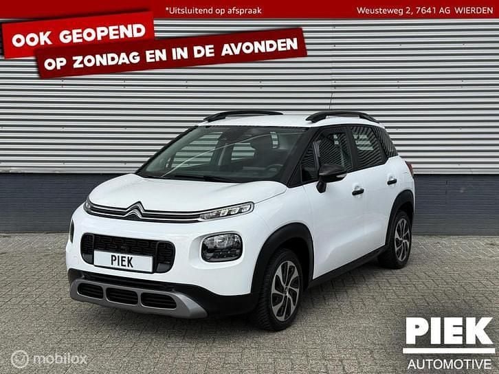 Wit Gebruikt 2021 Citroën C3 Aircross Shine SUV | € 11.999 - Afbeelding 1/3