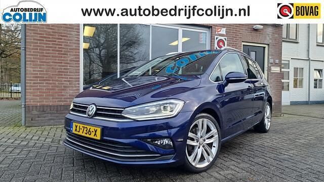 Blauw Gebruikt 2018 VW Golf Sportsvan Highline MPV | € 19.850 (Iets duurder) - Afbeelding 1/4