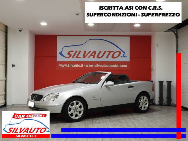 Zilver Gebruikt 2000 Mercedes SLK200 Cabriolet | € 11.500 (Eerlijke prijs) - Afbeelding 1/4