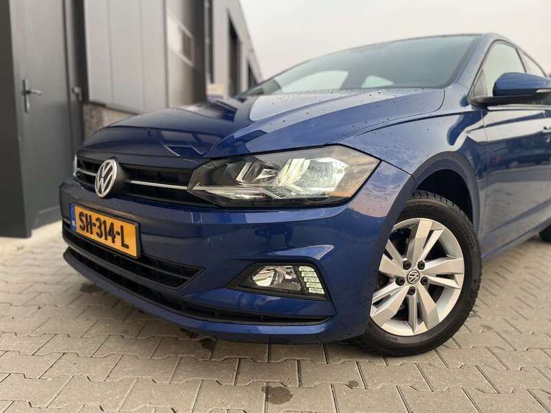 Blauw Gebruikt 2018 VW Polo Hatchback | € 9.250 (Goede deal) - Afbeelding 1/4