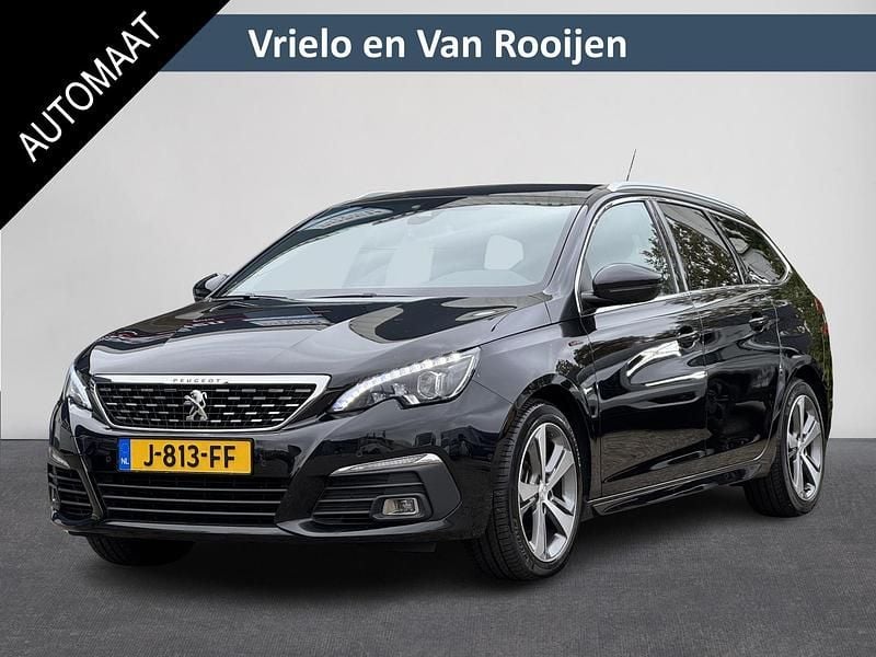 Zwart Occasion 2020 Peugeot 308 SW GT-line Stationwagen | € 15.900 (Iets duurder) - Afbeelding 1/4
