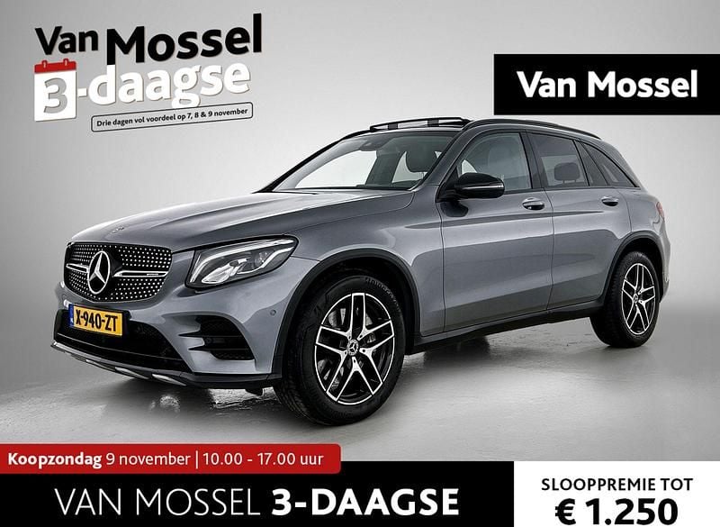 Grijs Gebruikt 2019 Mercedes GLC250 Sport Edition SUV | € 33.900 (Eerlijke prijs) - Afbeelding 1/4