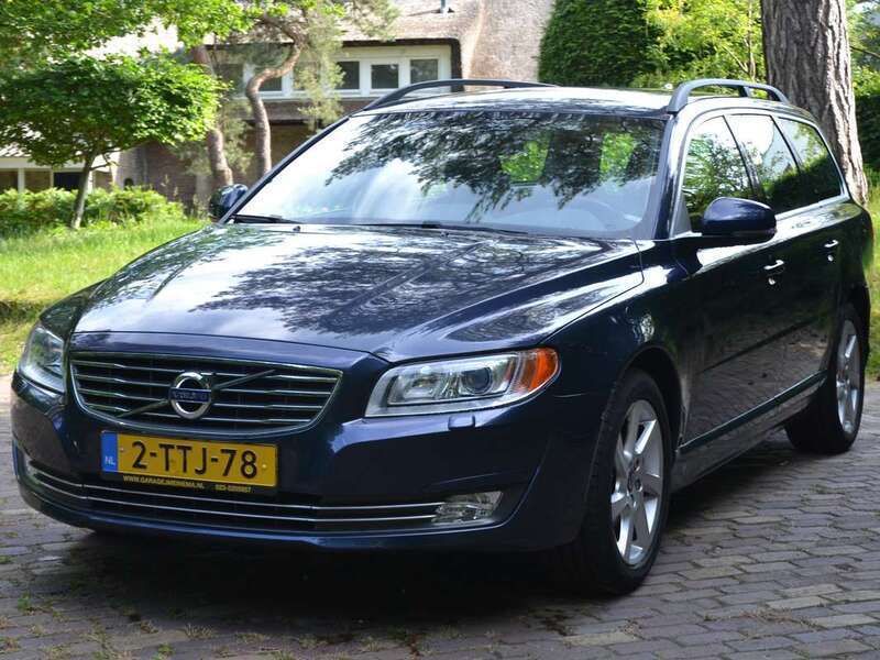 Blauw Gebruikt 2014 Volvo V70 Stationwagen | € 17.000 (Duur) - Afbeelding 1/4