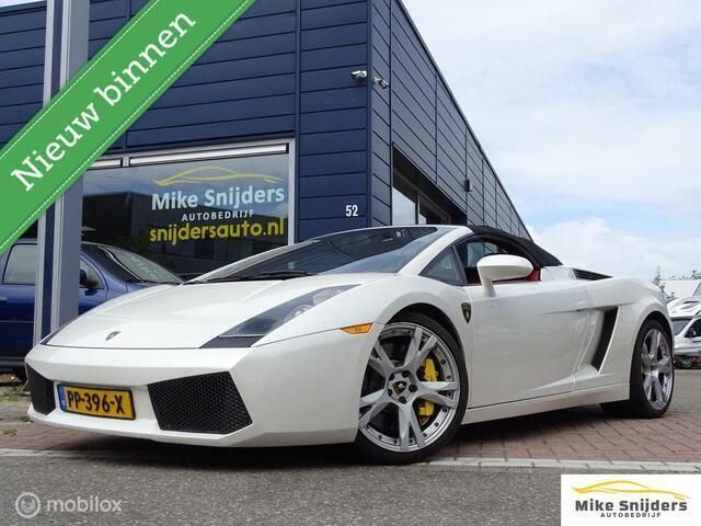 Wit Gebruikt 2008 Lamborghini Gallardo Cabriolet | € 77.500 - Afbeelding 1/4