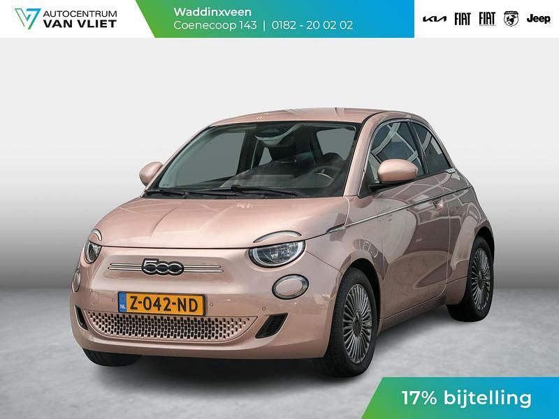 Oro rosa 237 Gebruikt 2024 Fiat 500e Hatchback | € 23.889 (Iets duurder) - Afbeelding 1/4