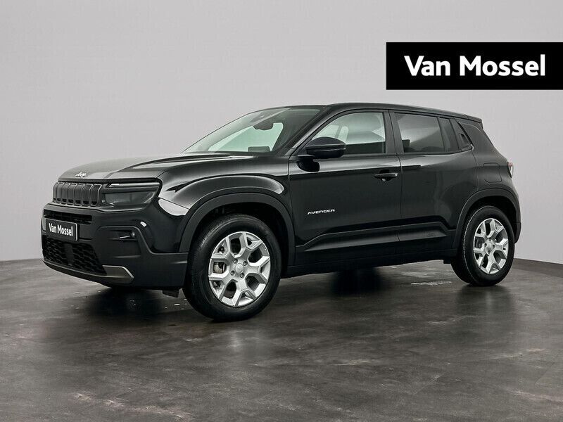 Zwart Nieuw 2025 Jeep Avenger EV Longitude SUV | € 34.995 (Goede deal) - Afbeelding 1/4