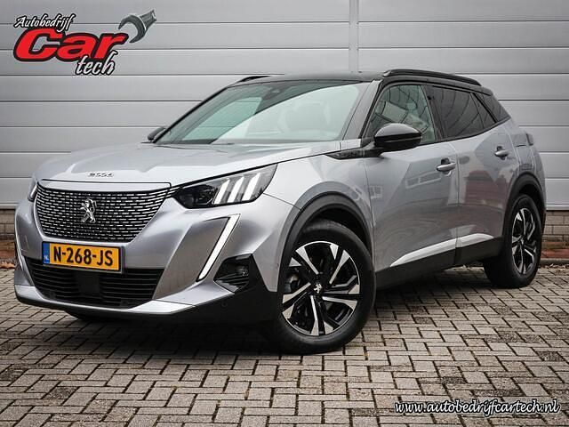 Grijs Gebruikt 2021 Peugeot e-2008 GTi SUV | € 16.980 (Eerlijke prijs) - Afbeelding 1/4