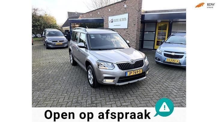 Grijs (metallic) Gebruikt 2015 Skoda Yeti SUV | € 9.950 (Super prijs) - Afbeelding 1/4