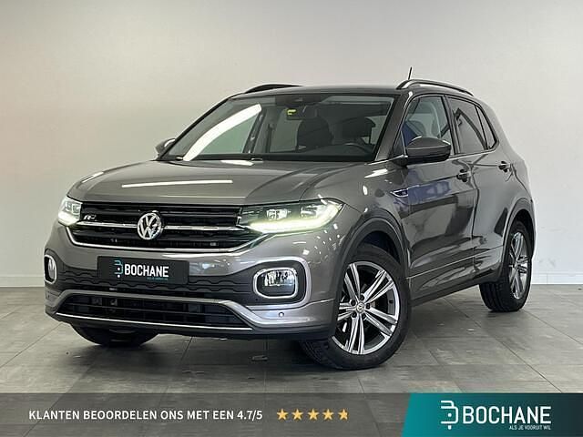 Grijs Gebruikt 2019 VW T-Cross R-line SUV | € 20.785 (Eerlijke prijs) - Afbeelding 1/4