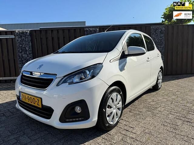 Wit Gebruikt 2017 Peugeot 108 Active Hatchback | € 5.650 (Eerlijke prijs) - Afbeelding 1/4