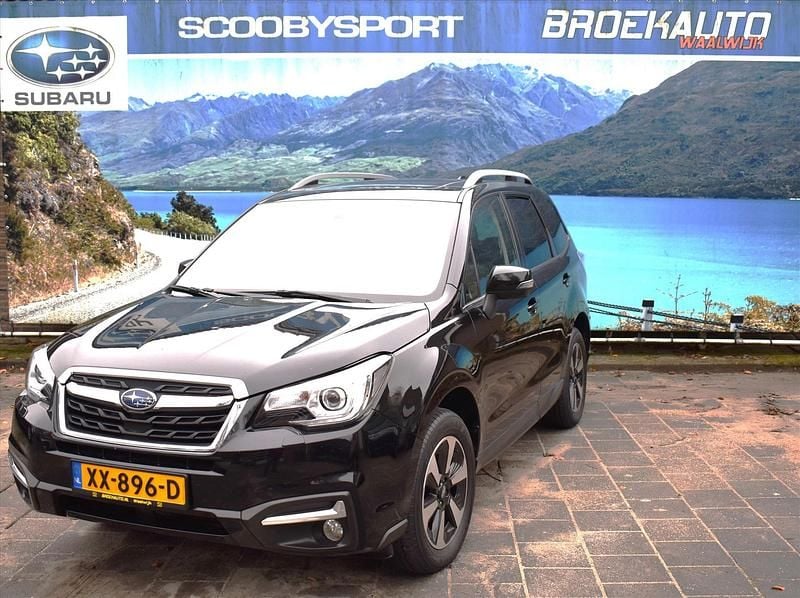 Zwart Occasion 2019 Subaru Forester Premium SUV | € 27.450 (Eerlijke prijs) - Afbeelding 1/4