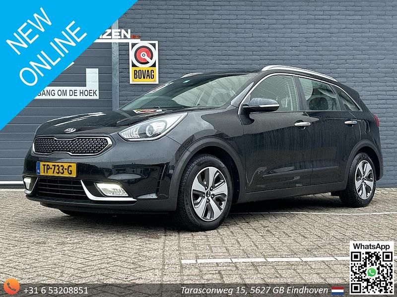 Zwart Gebruikt 2018 Kia Niro SUV | € 11.350 (Super prijs) - Afbeelding 1/4