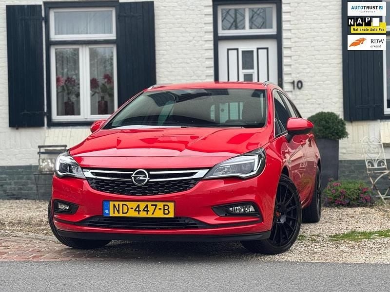 Rood Gebruikt 2017 Opel Astra Business Stationwagen | € 8.900 (Super prijs) - Afbeelding 1/4