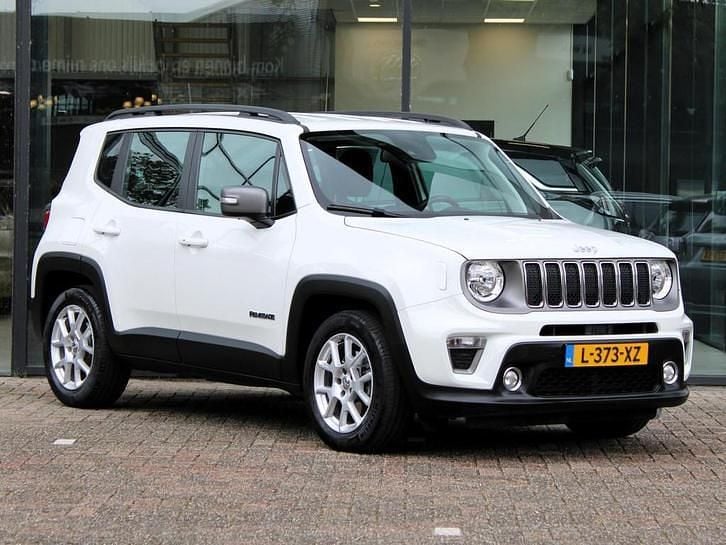 Wit Occasion 2021 Jeep Renegade Limited SUV | € 23.897 (Eerlijke prijs) - Afbeelding 1/4