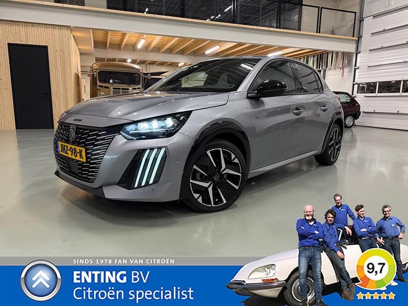 Grijs Occasion 2024 Peugeot 208 GT Hatchback | € 23.900 (Eerlijke prijs) - Afbeelding 1/4