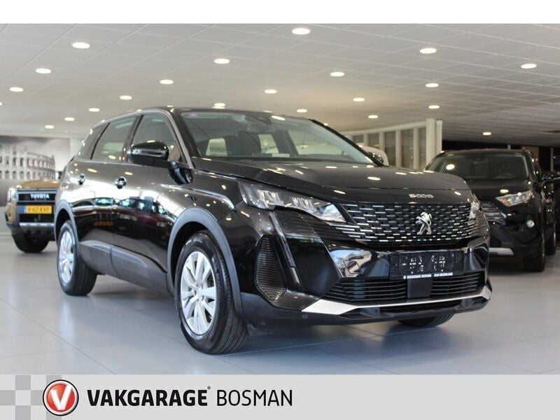 Zwart Gebruikt 2021 Peugeot 5008 MPV | € 23.700 (Goede deal) - Afbeelding 1/4