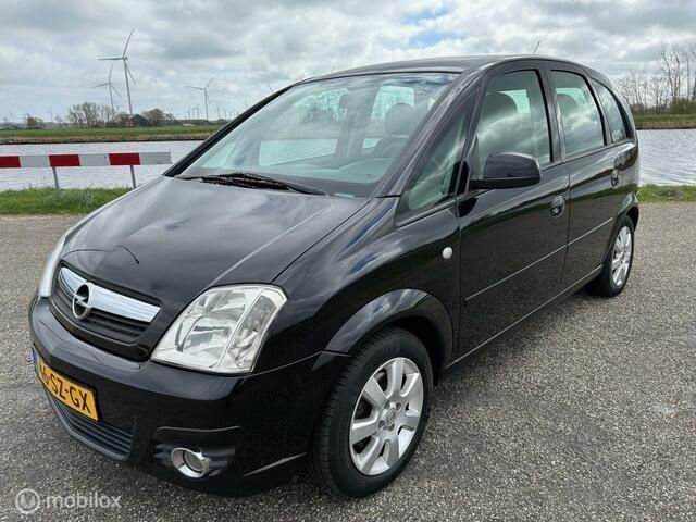 Zwart Gebruikt 2006 Opel Meriva Cosmo MPV | € 2.750 - Afbeelding 1/4