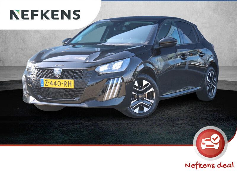 Zwart Gebruikt 2024 Peugeot 208 Allure Hatchback | € 24.925 (Eerlijke prijs) - Afbeelding 1/4