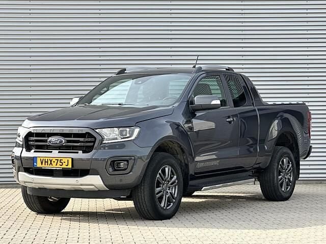 Grijs Gebruikt 2021 Ford Ranger Wildtrack Pickup | € 26.500 (Super prijs) - Afbeelding 1/4